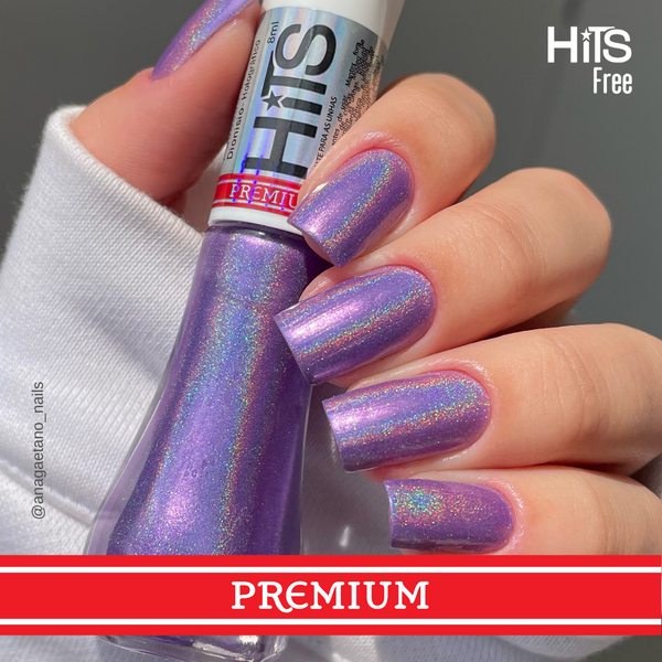 Esmalte Hits Holográfico Premium Dionísio