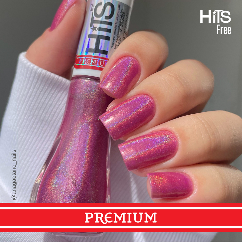 Esmalte Hits Holográfico Premium Héstia