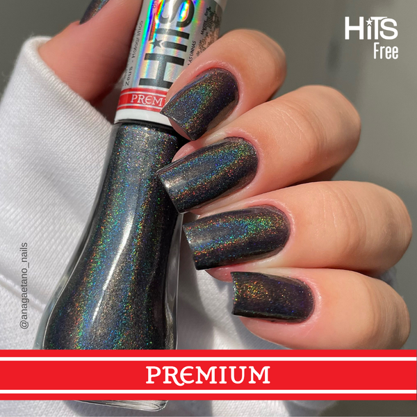 Esmalte Hits Holográfico Premium Zeus