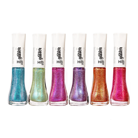 KIT DIAMANTE MULTICHROME HITS - 6 Cores maravilhosas para suas unhas